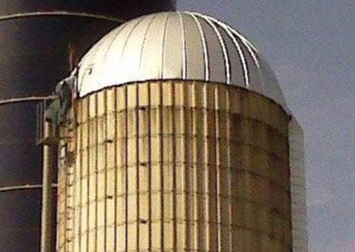 silo chute roof replacement