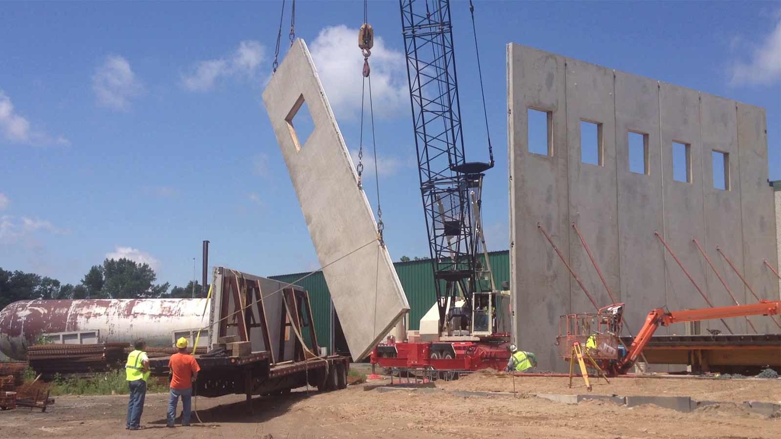 Precast Concrete Wall Panels Hanson Silo Company