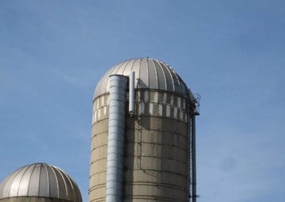 wireless silo next to chute